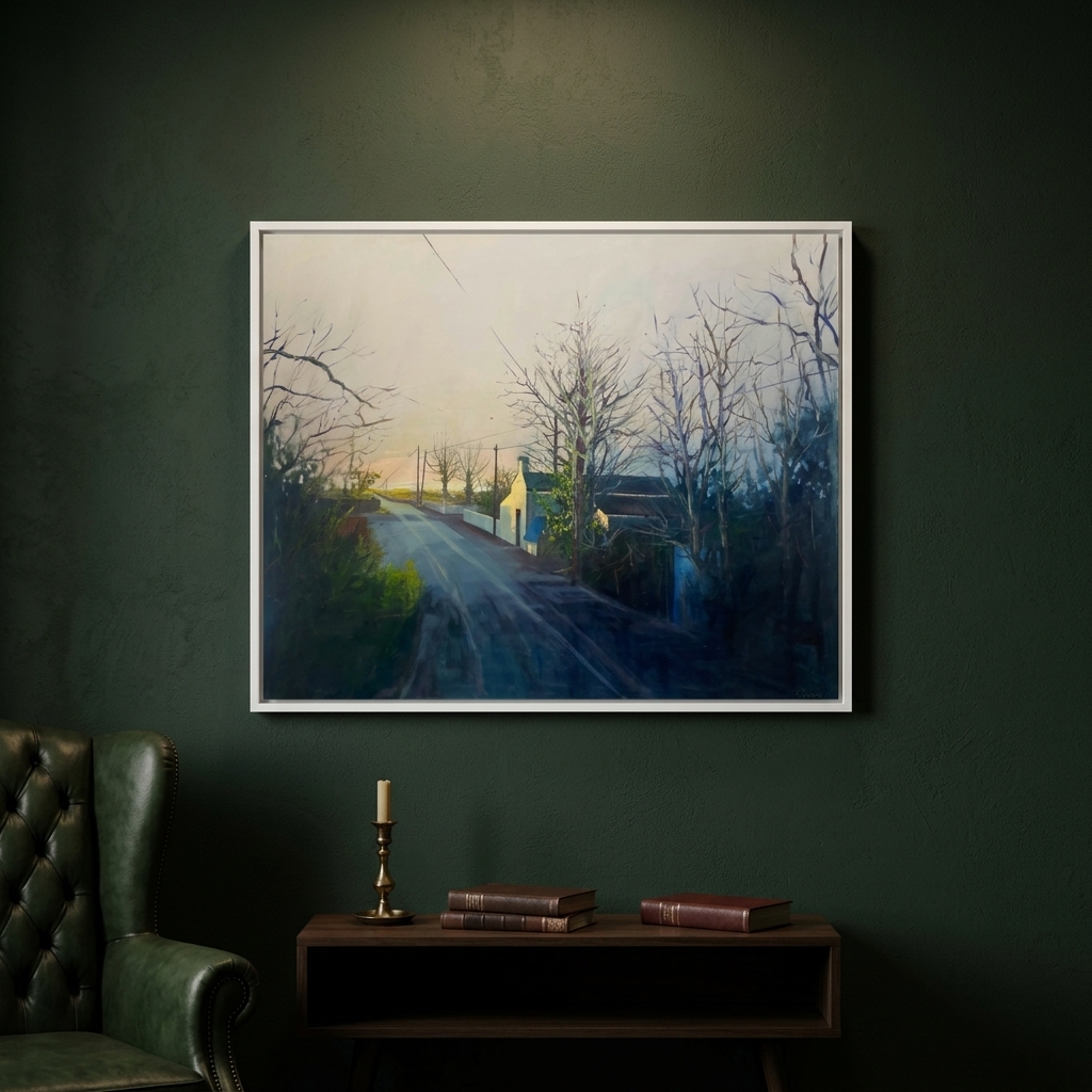 Driving through Haggerstown in gallery