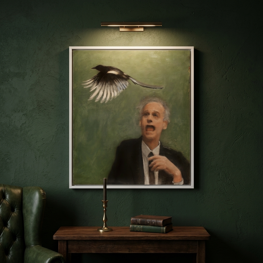 Crow Ruins Portrait in gallery