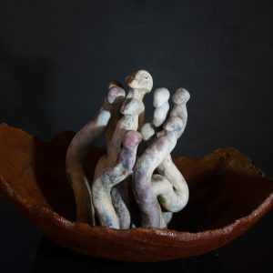 'Looking up' by Aubrey Cement , resin and Ceramic €800