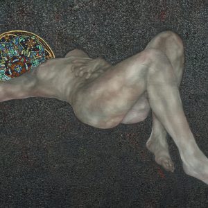 'Doubt Laid Bare'100x80 cm Oil on Canvas €2000