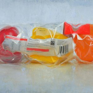'Three Peppers' Oil on linen €3600